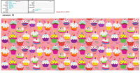 ØKONOM LEGEKÆDEN BØRN 70 CM. CUPCAKE