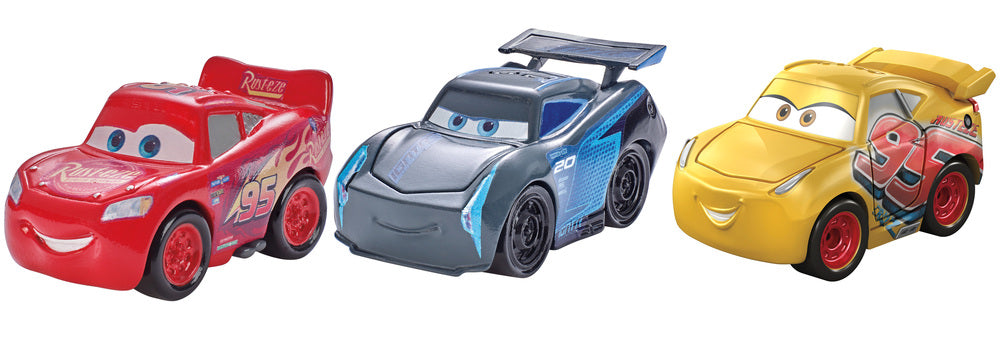 Cars 3 micro 3-pack, 4 ass