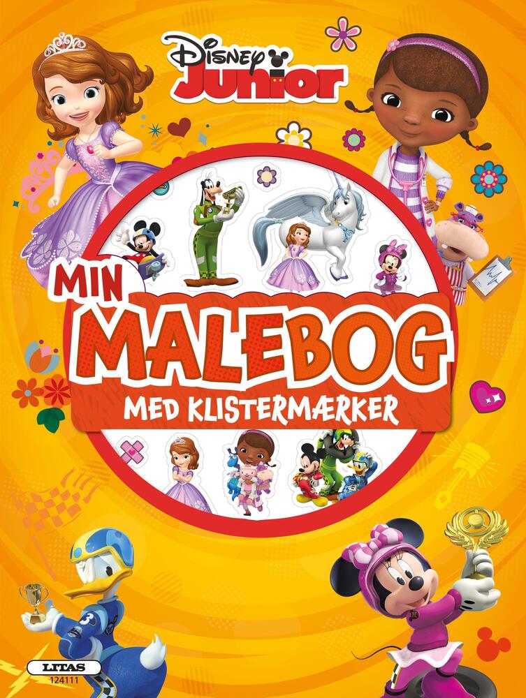 DISNEY JUNIOR: Malebog ( Kan kun købes på ISBN 9788711696309 kolli 6 )