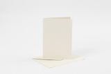 KORT OG KUVERTER KORT 10,5X15 CM RÅHVID 6SÆT