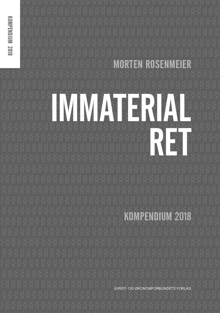 Immaterialret - Kompendium 2018