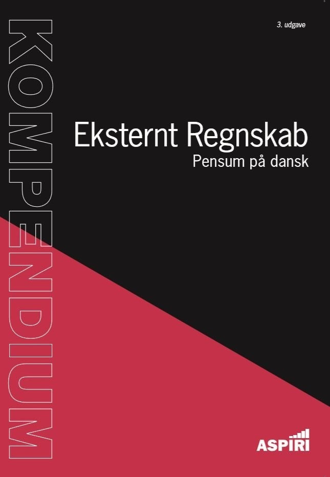 X - Kompendium i Eksternt Regnskab