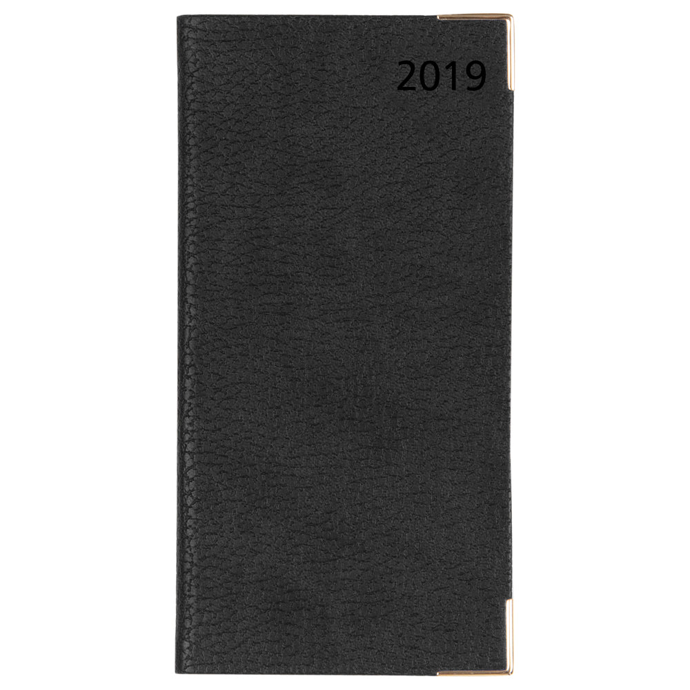 KALENDER 2019 LETTS CONNOISSEUR SORT SLIM UGE
