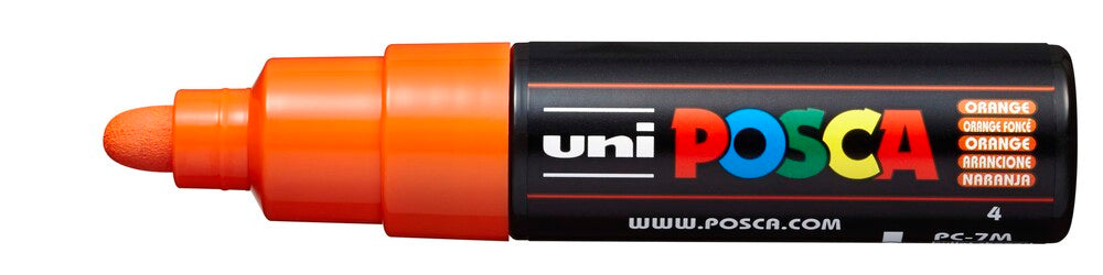 Paintmarker Uni POSCA pc-7m orange