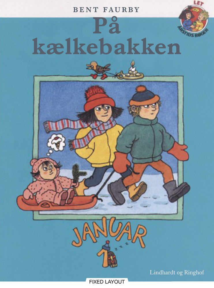 På kælkebakken