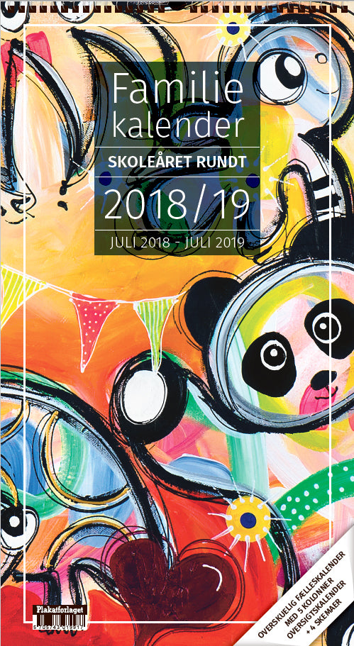 SKOLEÅRET RUNDT 2018/19 MUGGE P'S FABLER 5 KOLONNER