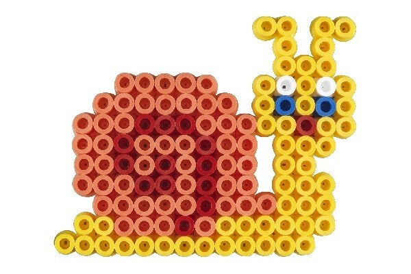 Hama maxi bøtte 600 perler + plade 8214