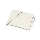 Notesbog Moleskine large brun m/240 blanke ark hard cover