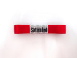 SATINBÅND RØD 20 MM X 5 M