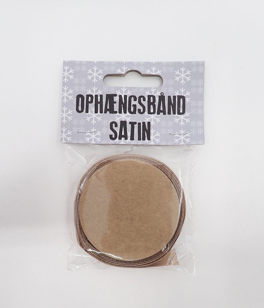 OPHÆNGBÅND SATIN GULD 2 M X 0,75CM