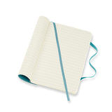 Notesbog Moleskine pocket lysblå m/192 linjerede ark soft