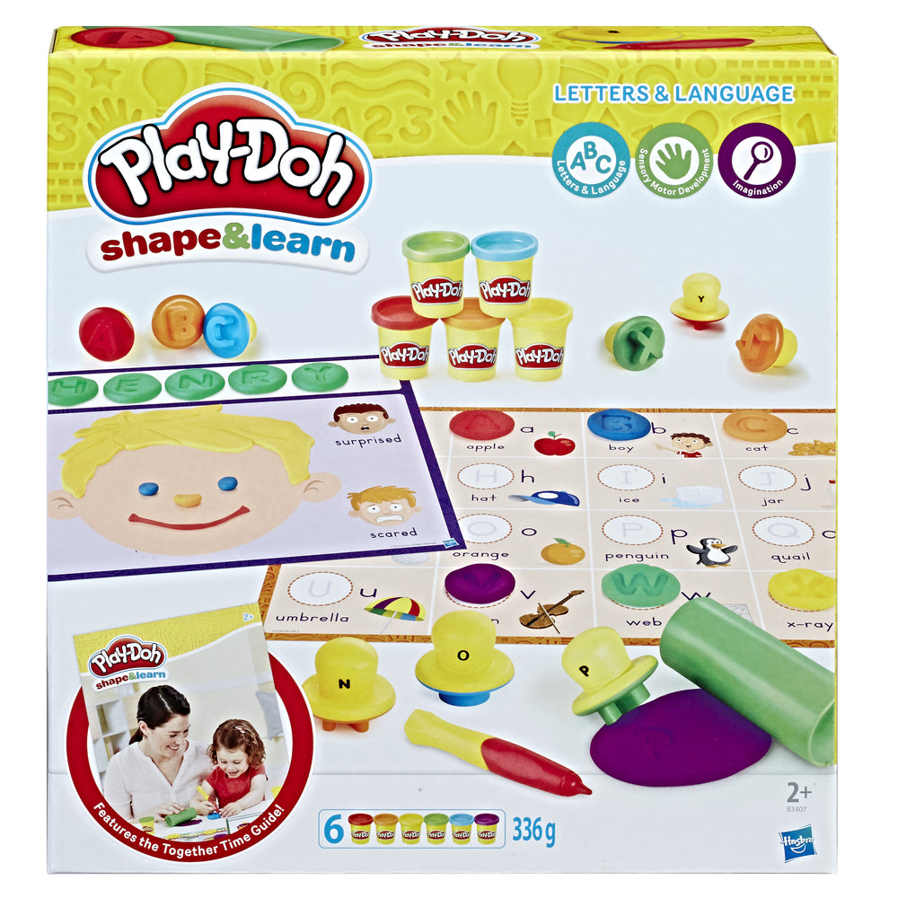 Play-doh letters and language