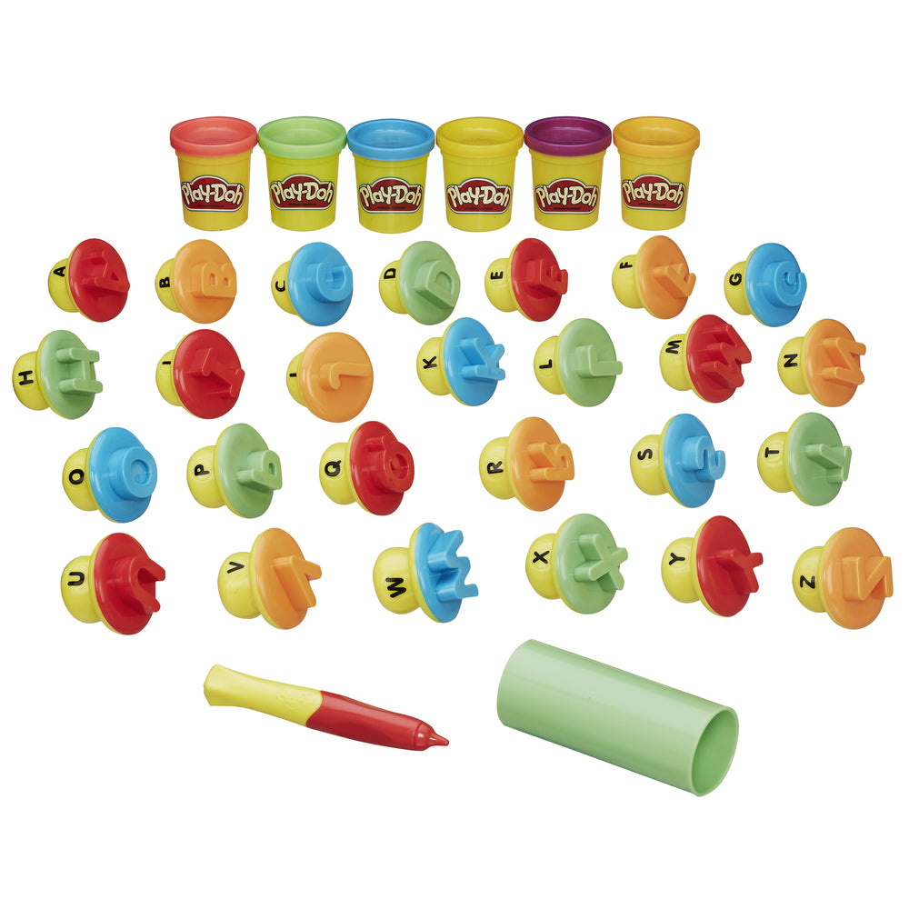 Play-doh letters and language