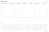 Whiteboard uge planner planner 2019 mayland