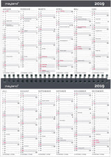 10 ÅRSKALENDER A5  2019 MAYLAND