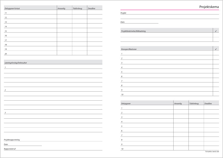 A5 BUSINESS UGEKALENDER SORT 2019 MAYLAND
