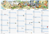 KALENDER A3 OTTO DICKMEISS ILLU.  2019 MAYLAND