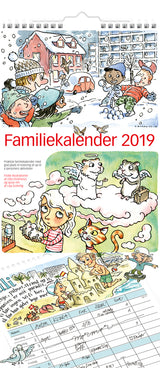 FAMILIEKALENDER OTTO DICKMESS ILLU.  2019 MAYLAND
