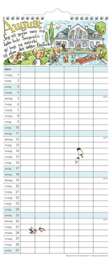 FAMILIEKALENDER OTTO DICKMESS ILLU.  2019 MAYLAND