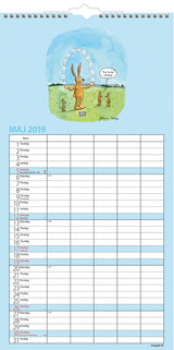 FAMILIEKALENDER MORSOM  2019 MAYLAND