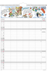 FAMILIEKALENDER OTTO DICKMEISS STICKERS,,2019 MAYLAND