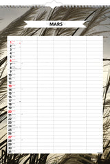 FAMILIEKALENDER MODERNE  2019 MAYLAND