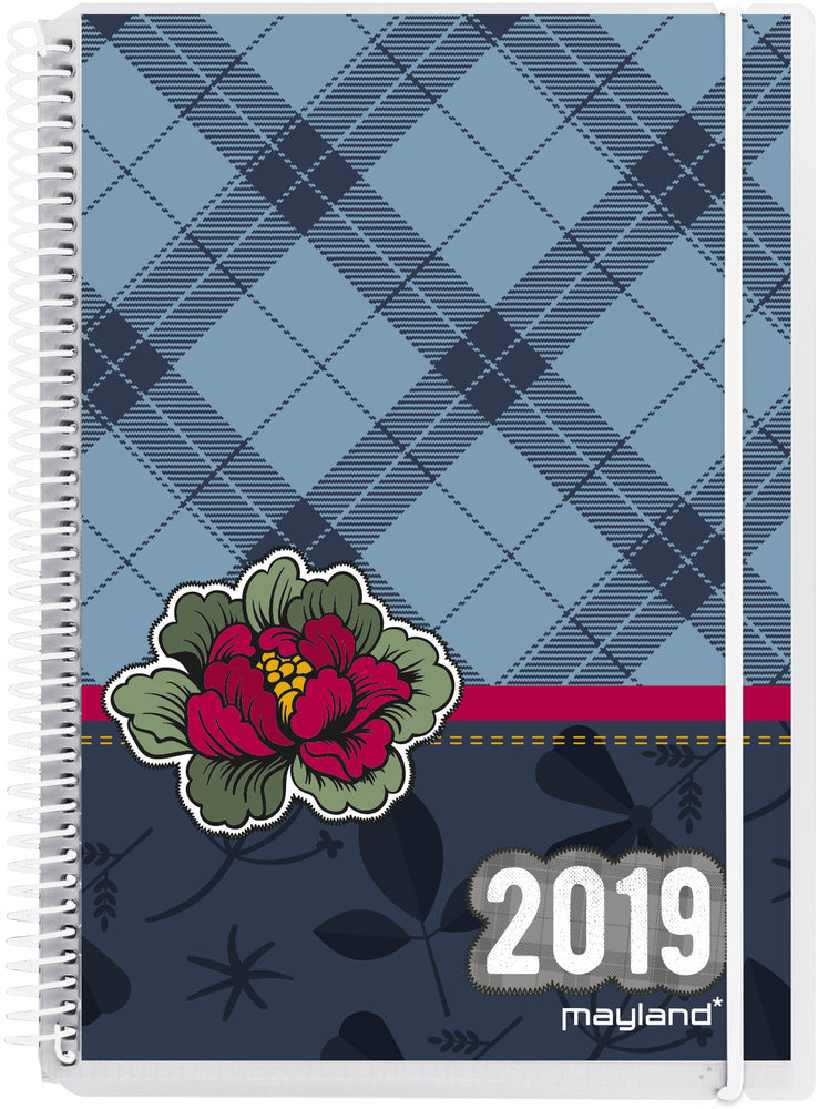 A6 UGEKALENDER PP 4 ILLU. 2019 MAYLAND