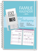 FAMILIEKALENDER A5 ILLUSTRATIONER  2019 MAYLAND