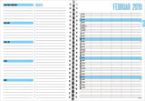 FAMILIENS MÅNEDSKALENDER M. ILLU  2019 MAYLAND