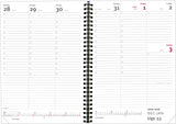 ECOLINE A5 UGEKALENDER  SORT  2019 MAYLAND