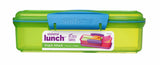 Madkasse/drikkeflaske Sistema lunch 3 pack box set ass