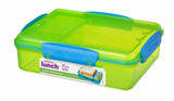 Madkasse/drikkeflaske Sistema lunch 3 pack box set ass