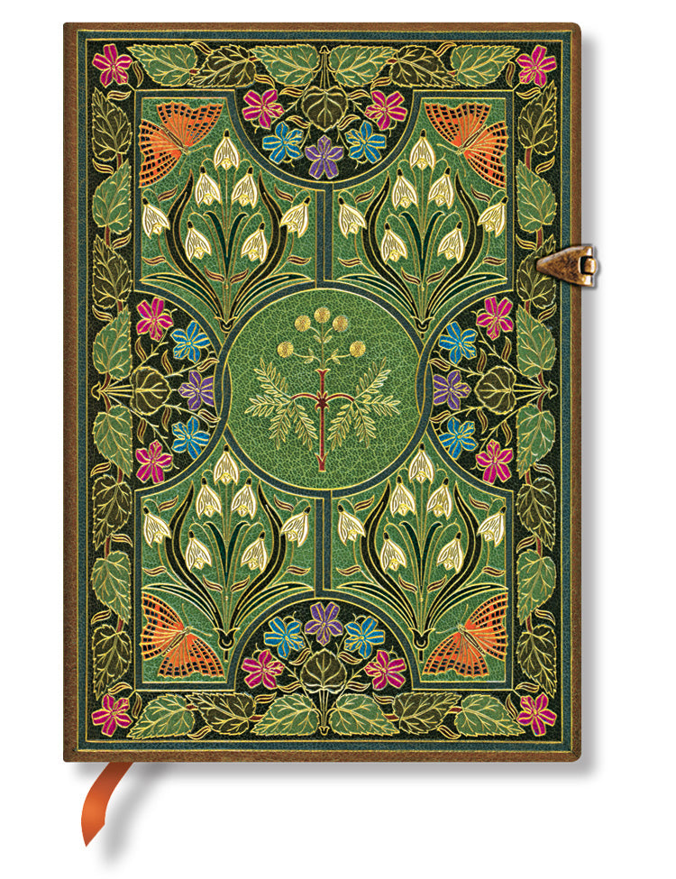 NOTESBOG PAPERBLANKS POETRY IN BLOOM MIDI U/LIN.
