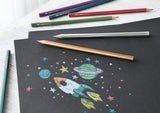 Farveblyant Faber-Castell metallic 10 ass