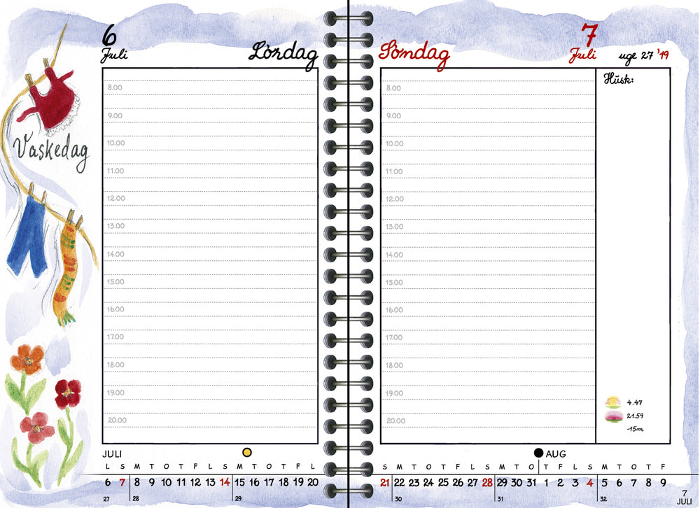 DAGKALENDER STOR 2019