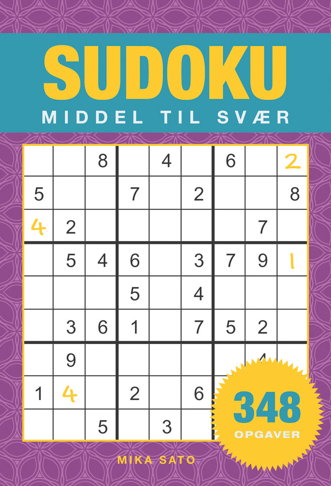SUDOKU MIDDEL - SVÆR