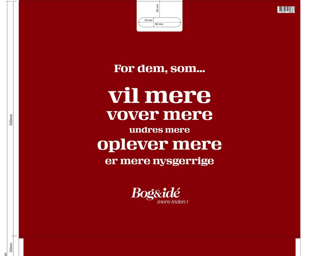 BÆREPOSE BOI 60X50 KASSE Á 250 STK