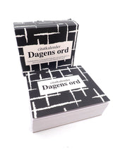 CITATKALENDER SORT/HVID DAGENS ORD 365 DAGE