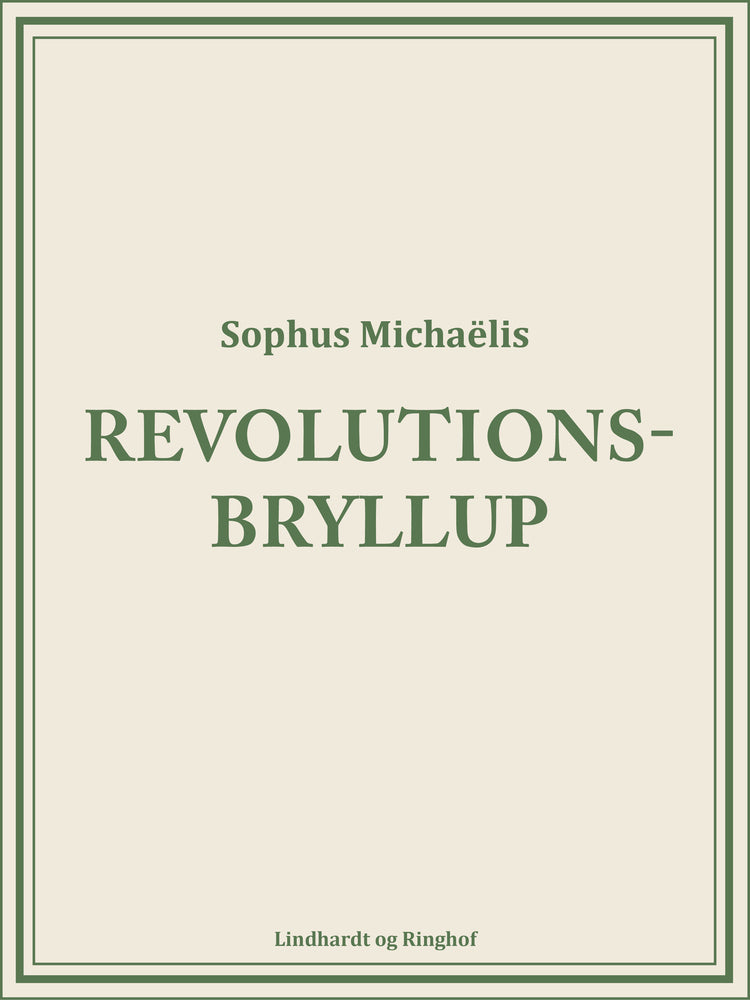 Revolutionsbryllup