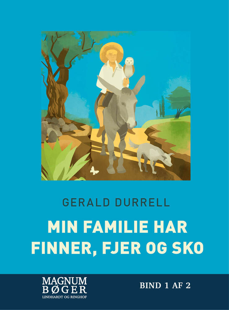 Min familie har finner, fjer og sko (storskrift)