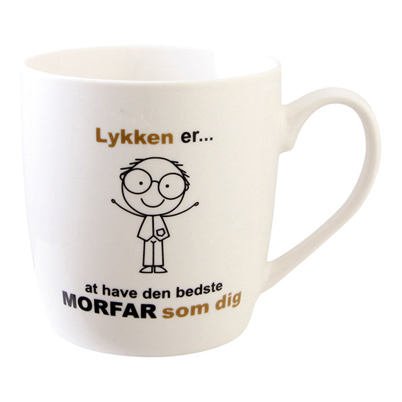 KRUS MORFAR LYKKEN ER NEWBONE HVID