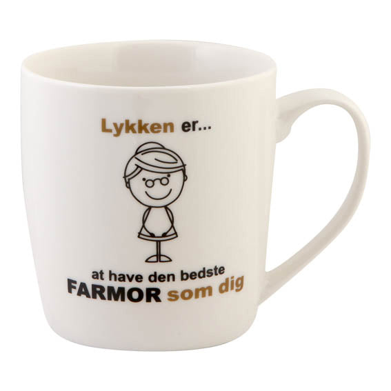 KRUS FARMOR LYKKEN ER NEWBONE HVID