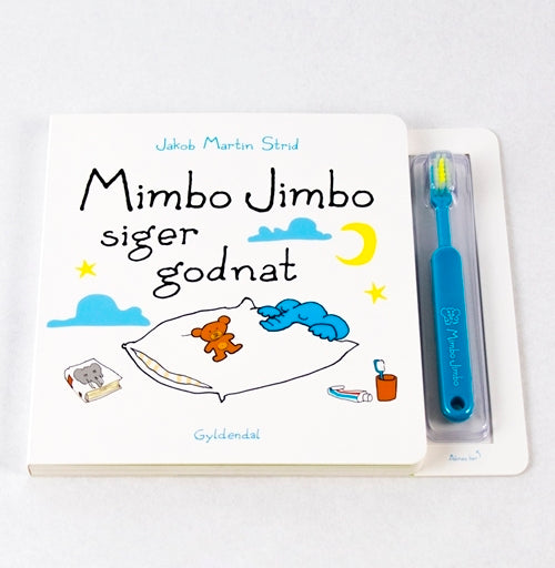 Mimbo Jimbo siger godnat, inkl. tandbørste