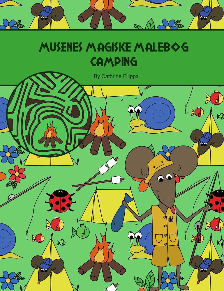 Musenes Magiske Malebog - Camping