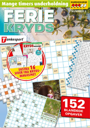 Krydsord - den den ultimative feriekryds
