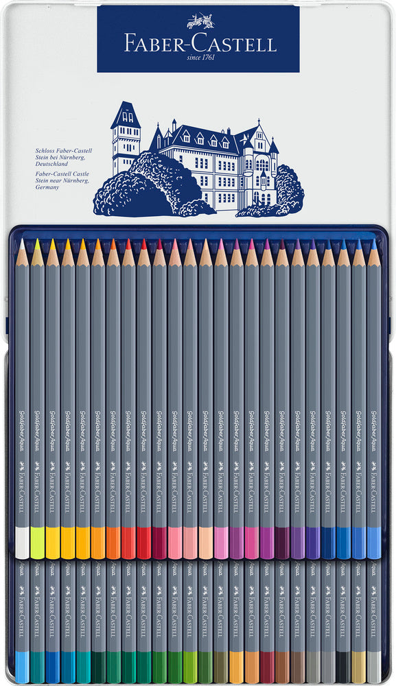 Farveblyant Goldfaber akvarel 48 ass