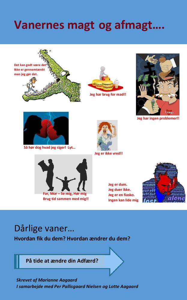 Vanernes magt og afmagt....
