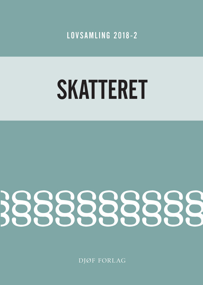 Lovsamling 2018/2 – Skatteret