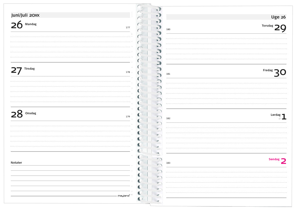 STUDIEKALENDER MAY. 19/20 SENATOR A6 BLACK UGE