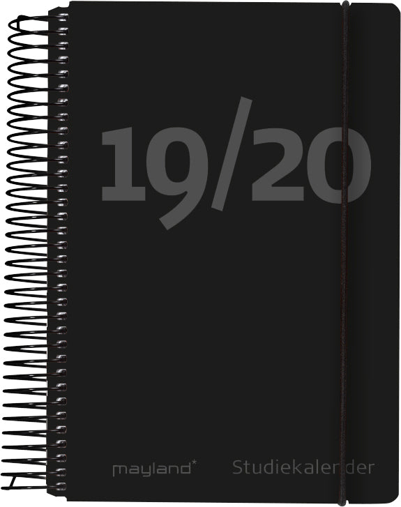 STUDIEKALENDER MAY. 19/20 STOR 1 DAG BLACK